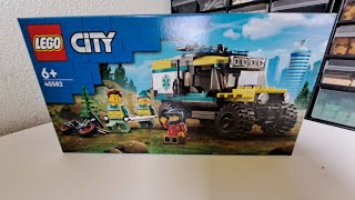Wir bauen den Lego City Rettungswagen (40582).