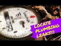 WATER METER LEAK DETECTOR: How to Determine the Location of a Plumbing Leak with a Water Meter