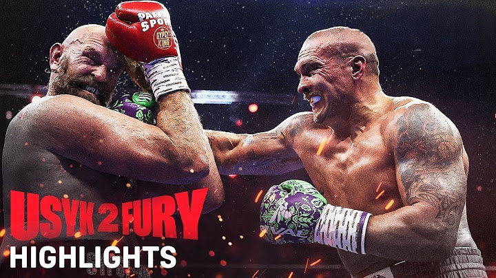 All-Time Classic Showdown: Oleksandr Usyk vs Tyson Fury 2 Highlights | Riyadh Season