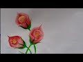 One stroke painting - Flowers