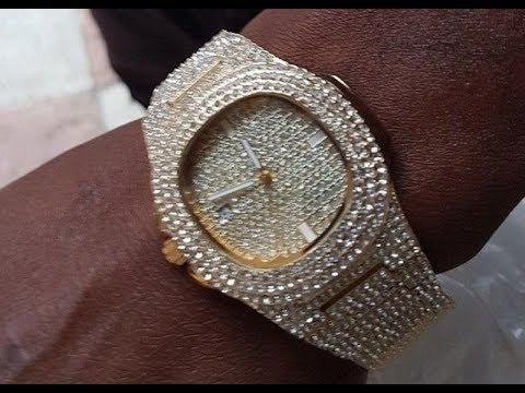 unboxing diamond watch 😊 I Bought The CHEAPEST Iced Out Watches ON  ALIEXPRESS 👍