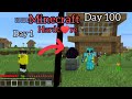 Minecraft We Survived 100 Days In Hardcore World#minecraft#videos#viral
