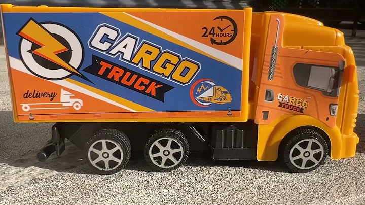 Transport Truck Madness - Orange, Blue & Red Destroyers!