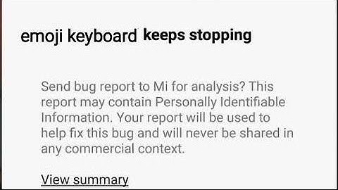 Fix emoji keyboard keeps stopping in poco | Poco m3, Poco X3 | emoji keyboard keeps stopping xiaomi