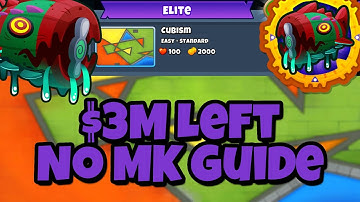 BTD6 Elite Bloonarius Guide || No Monkey Knowledge || Cubism