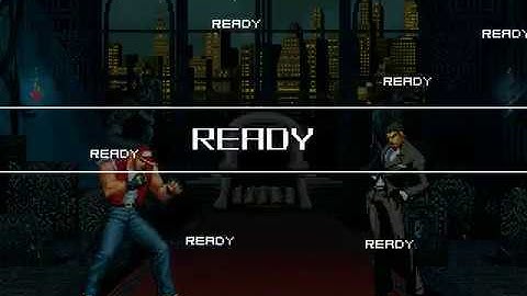 KOFM Lv2 - Final Boss Battle # 1 (REMATCH) - Kyo/Terry (ME) vs Gustav (CPU)