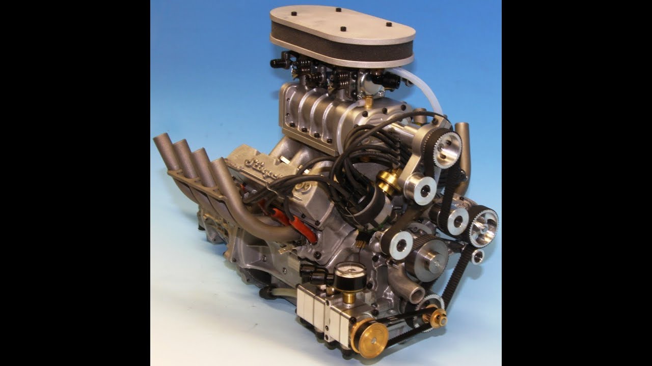 Ce moteur V12 miniature fonctionne comme un vrai