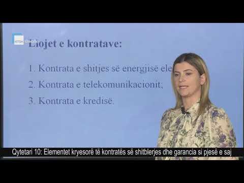 Video: Cilat janë elementet e një kontrate?