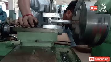 square thread operation on 🛠️⚙️ lathe machine buy automatic ⚒️🔧