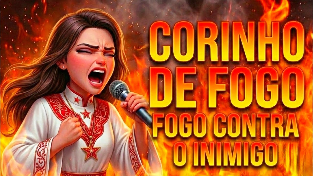 🔥FOGO CONTRA O INIMIGO INVISÍVEL🔥CORINHO DE FOGO | LOUVOR de LIBERTAÇÃO ESPIRITUAL