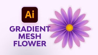 Create Simple Flowers With Gradient Mesh in Adobe Illustrator screenshot 2