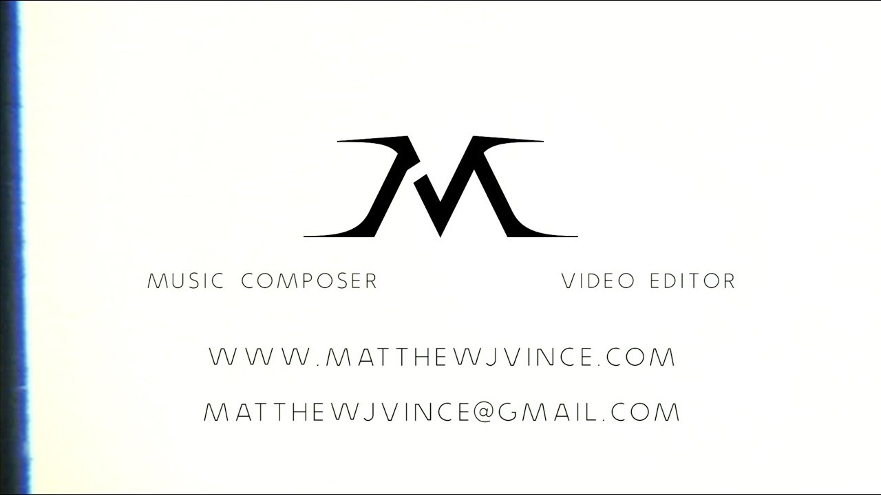 Matthew J Vince Demo Reel