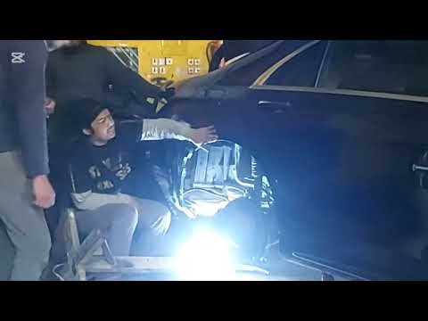 MERCEDES BENZ FENDER DENT REPAIR WITHOUT DAMAGING PAINT
