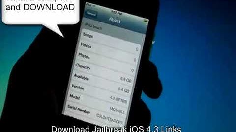 JAILBREAK iOS 4.3 iPAD 2 IPHONE 4 download Rubyra1n Sn0wbreeze 2.3 Beta 4 free BASEBAND 6.15.00