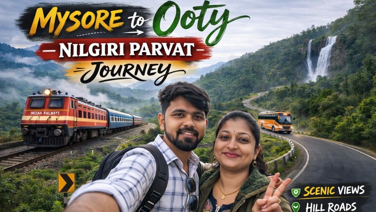 From Mysore to Ooty: A Magical Journey Through Nilgiri 🌳 Forest. #journey #mysore #bustand #forest  
