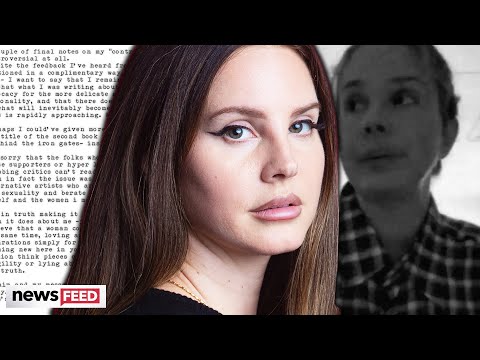Lana Del Rey SPEAKS OUT After Major Backlash!