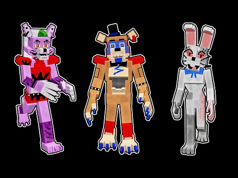 НОВЫЙ МОД ФНАФ СЕКЬЮРИТИ БРИЧ МАЙНКРАФТ FNAF 9 SECURITY BREACH MINECRAFT