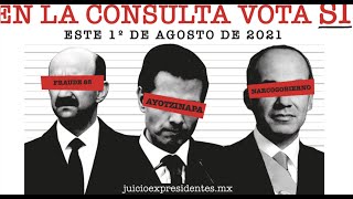 Los delitos por los que deben ser juzgados Salinas, Zedillo, Fox, Calderón y Peña Nieto