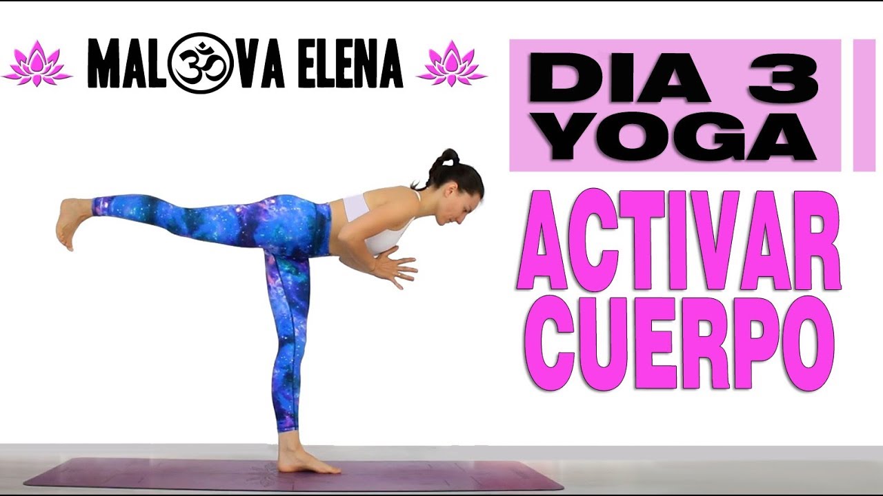 comida sana para adelgazar Activa CUERPO con YOGA - Respiración SOLAR | Dia 3 Semana de Yoga con Elena Malova