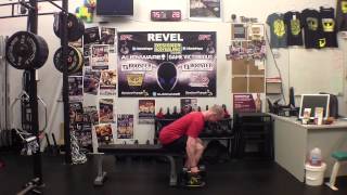 Seated Dumbbell Jump