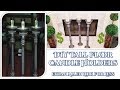 DIY Tall Floor Candle Holders // Ethan Allen Look For Less