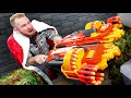 NERF Defend the Castle | Crate Destruction Challenge!