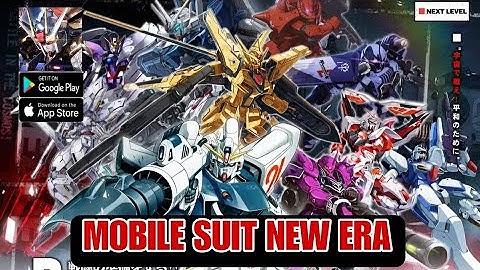 Mobile Suit - New Era Gameplay (Lanzamiento Oficial IOS) - Mecha Destiny / Android IOS Gundam RPG!