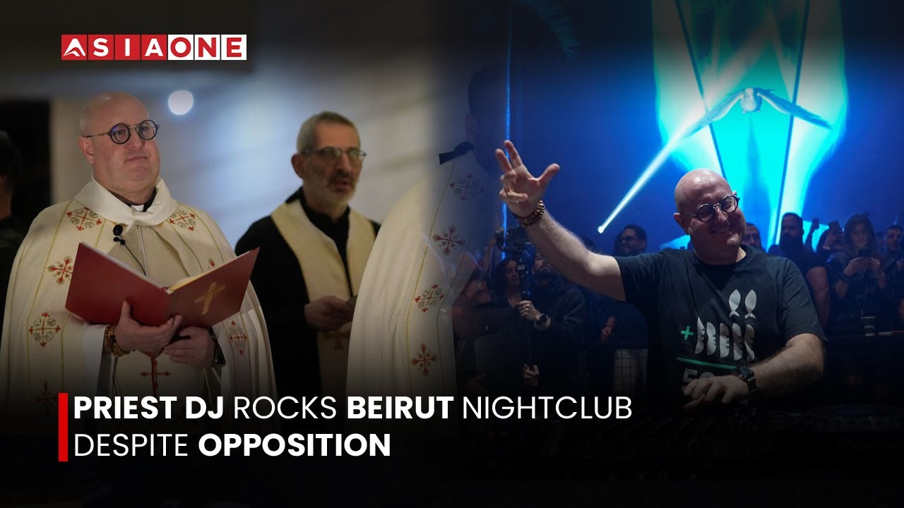 Priest DJ Rocks Beirut Nightclub Despite Opposition | Asia One News