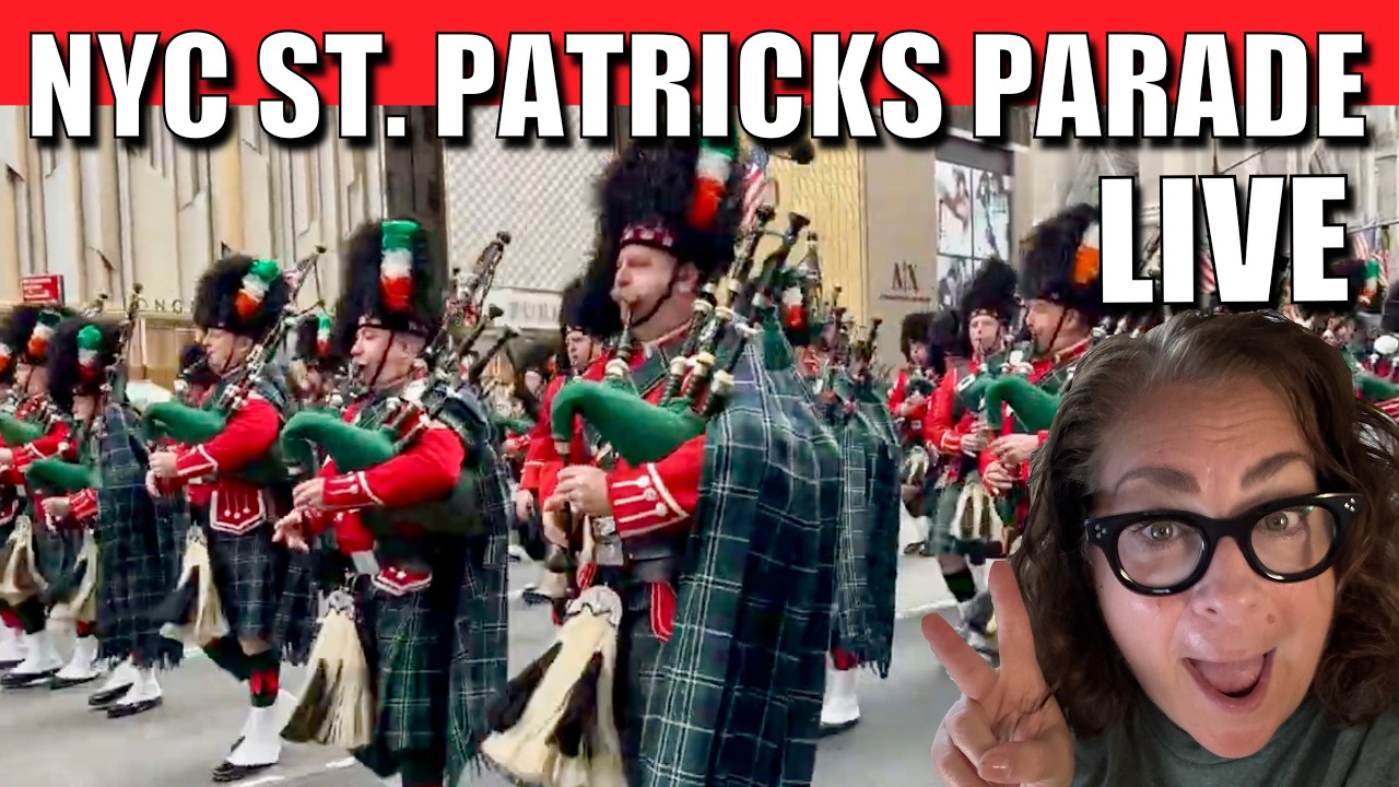 LIVE 🔴 NYC Largest St. Patricks Day Parade 🍀 265th Annual! #NYC #city # ...