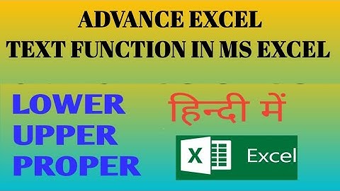 text function magic tricks lower upper/proper #exceltutorial #basictricks #exceltricks #powerpoint
