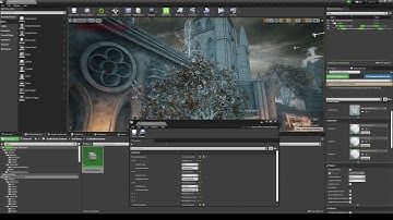 unreal engine 4 gothic environment