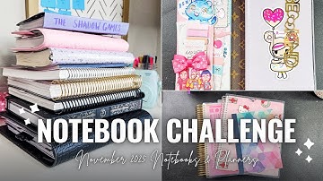 NOVEMBER NOTEBOOK CHALLENGE 📝✨ Writing, HB90, Journal, & How I