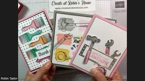 Trusty Tools Card Workshop