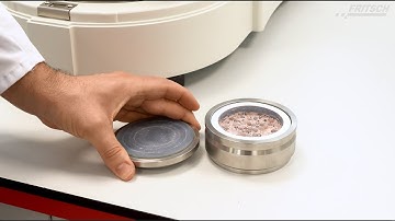 Mixing two samples with a FRITSCH Planetary Mill