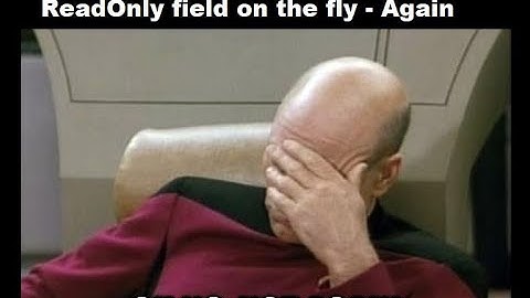 Update a ReadOnly Field In Dynamics 365 | Tips & Tricks That will Blow your Mind! Part 2