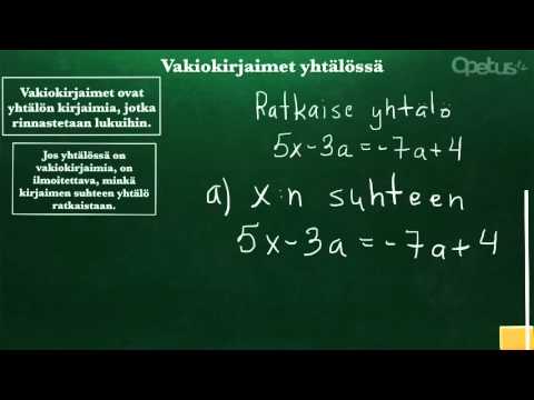 Video: Mitä muuttujia Bernoullin yhtälössä on?
