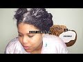 HOW TO DEEP CONDITION  NATURAL HAIR - COMPARISON AUNT JACKIE&#39;S FLAXSEED VS 🥥 // Samantha Pollack