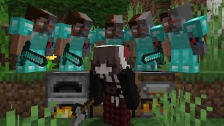 Minecraft Speedrunner VS 5 AI Hunters Finale Rematch