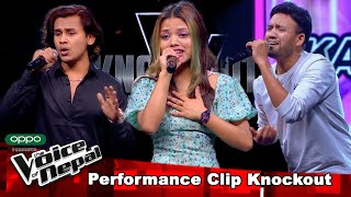 Sagar Vs Suraksha Vs Karna | Knockout |The Voice of Nepal Season 3 - 2021