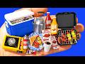 17 DIY Miniature Crafts🔥How to Make Mini Camping Supplies for Barbie   #diy #crafts #miniature 