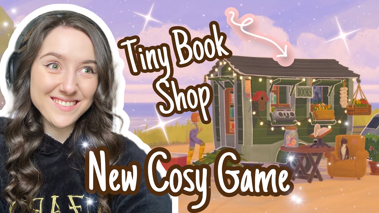 NEW COSY GAME Tiny Book Shop! cozy indie games with books & management ...