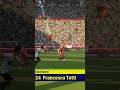 105 totti goal efootball #football #pes #pess #efootball #goal #fifa #asroma #totti