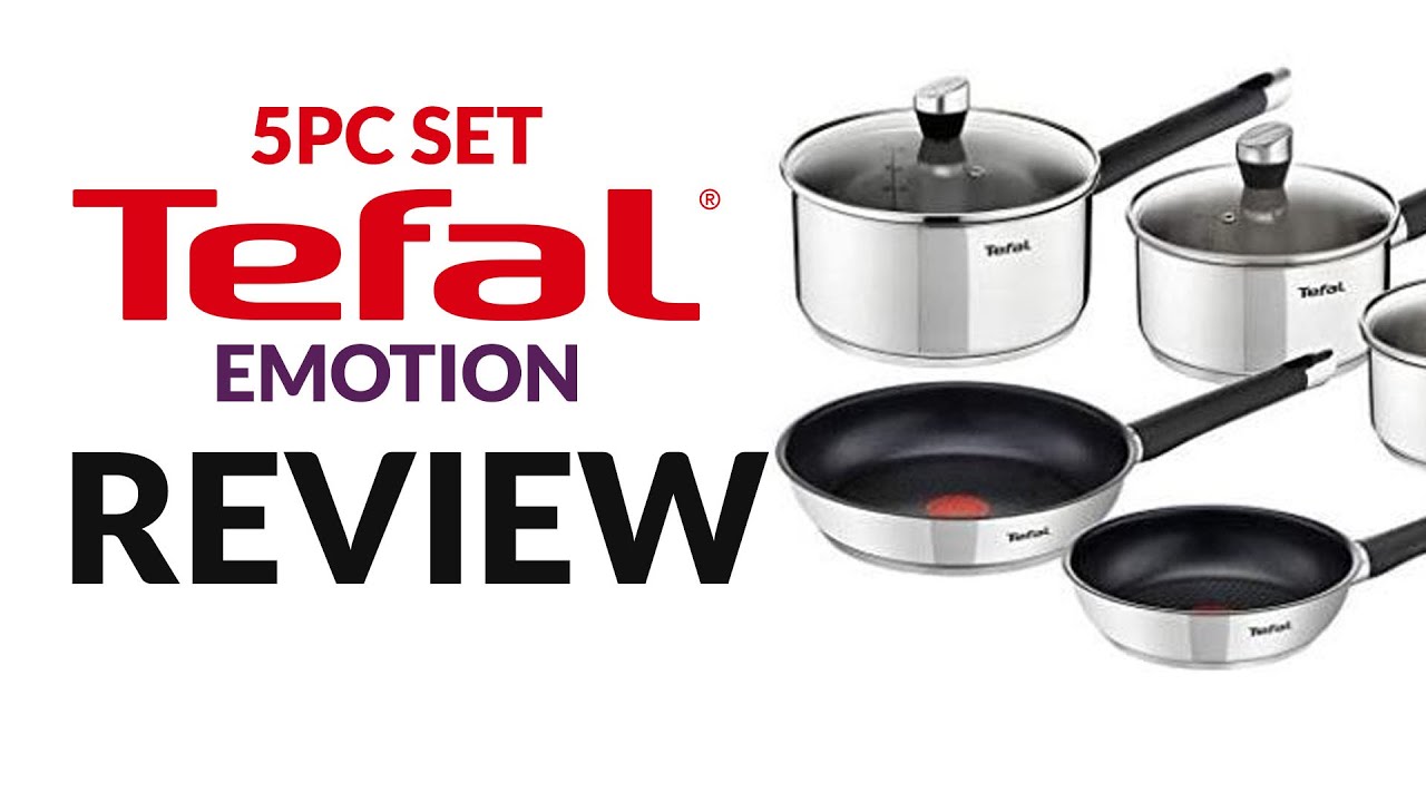 TEFAL EMOTION 5pc set YouTube
