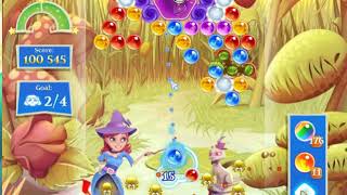 Bubble Witch 2 Saga Level 2250 with no booster & 1 bubble left