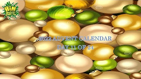 Bin Weevils Rewritten - 2022 Advent Calendar - Day 11 of 24