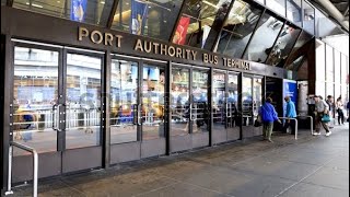 NEW YORK CITY | WALK WITH ME | EXPLORING PORT AUTHORITY BUS TERMINAL | NEW YORK | LBraceros#714