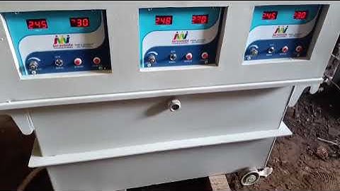 50KVA Servo Voltage Stabilizer for factory I Call 9999369689 I #servovoltagestabilizer #servomate