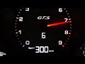 Tachovideo Porsche 718 Cayman GTS 4.0 (982C) 2020 0-100 kmh kph 0-60 mph Beschleunigung Acceleration