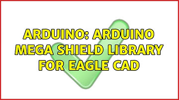 Arduino: Arduino Mega Shield Library for Eagle CAD