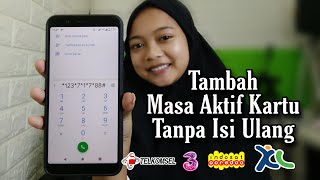 CARA MENAMBAH MASA AKTIF KARTU INDOSAT 30 HARI  TANPA ISI PULSA ATAU DATA | MALAH DAPAT BONUS 25 Rb